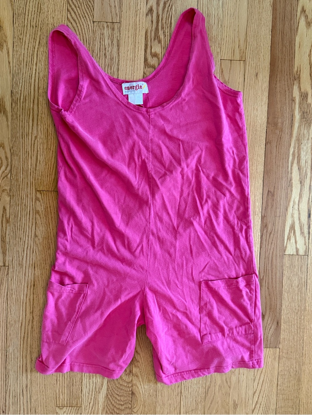 Vintage 80s 90s pink romper